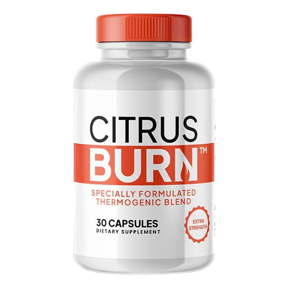CitrusBurn supplement bottle for Weight Loss & Metabolism
